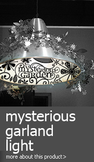 mysterious garland light